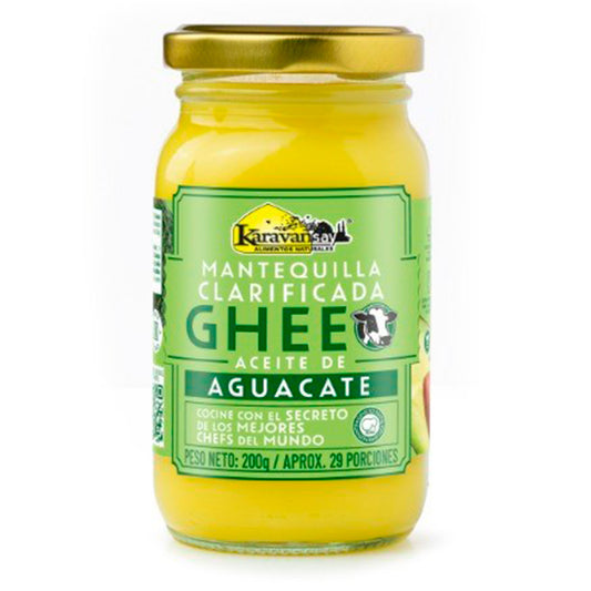 MANTEQUILLA CLARIFICADA GHEE AGUACATE KARAVANSAY X 200 GRS