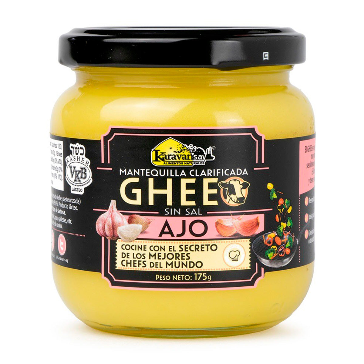 MANTEQUILLA CLARIFICADA GHEE AJO KARAVANSAY 175 GR