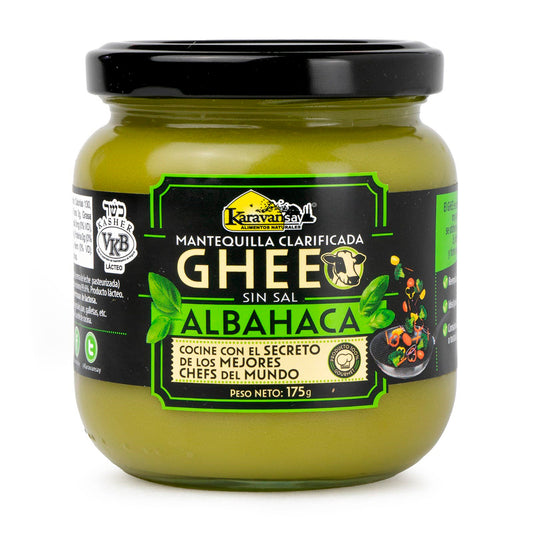 MANTEQUILLA CLARIFICADA GHEE ALBAHACA KARAVANSAY 175 GR