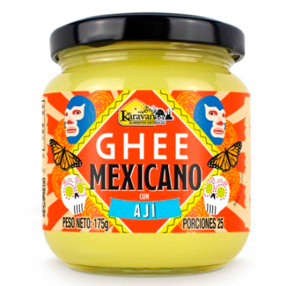 MANTEQUILLA CLARIFICADA GHEE MEXICANO KARAVANSAY X 175 GRS