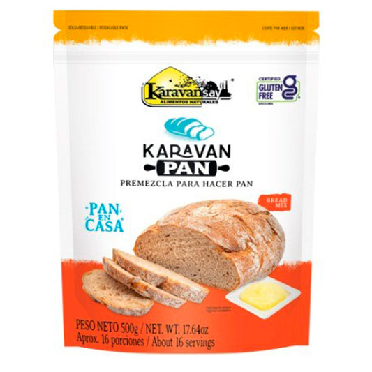 PREMEZCLA PARA PAN KARAVANSAY X 500 GRS