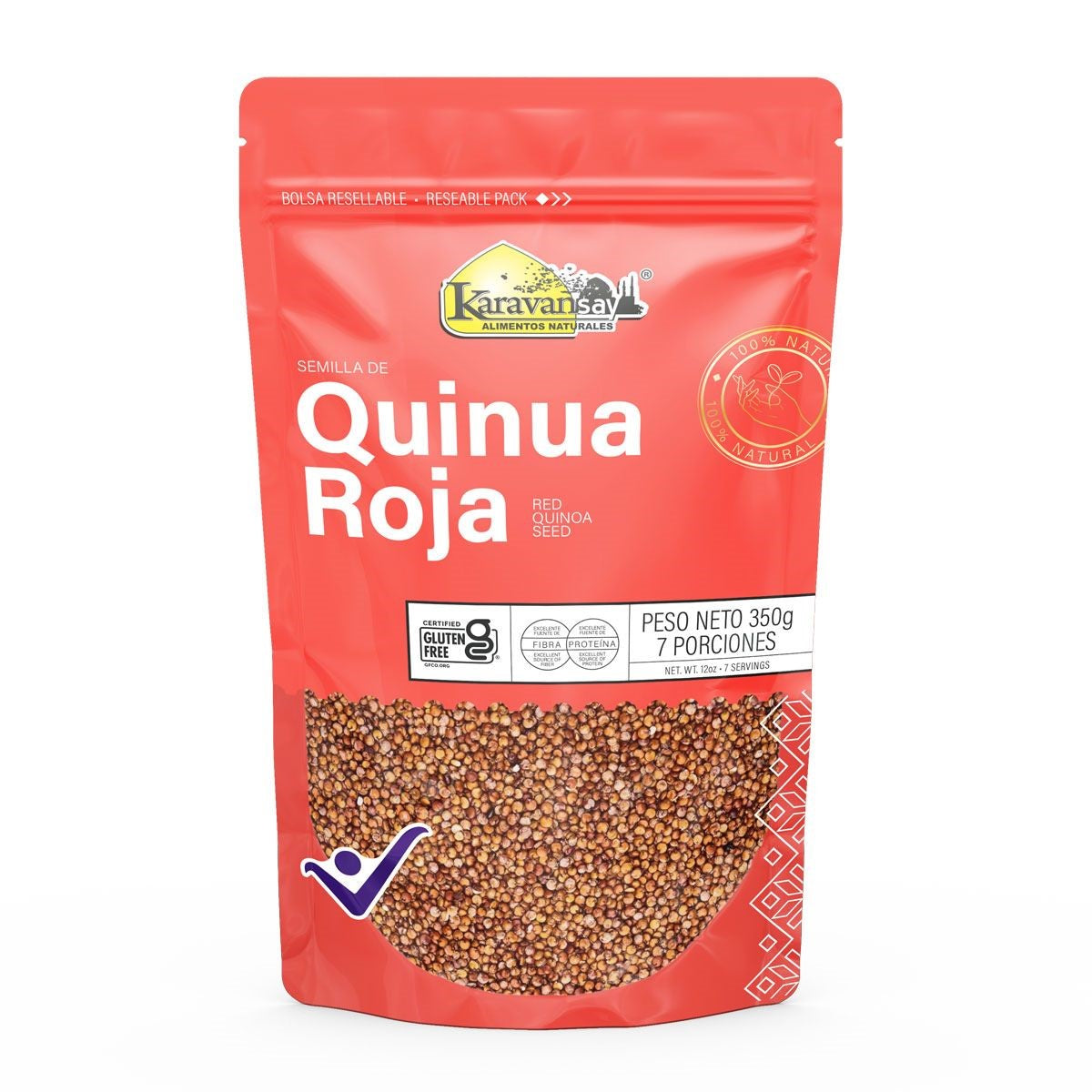 Quinua en semilla roja Karavansay 350 gr