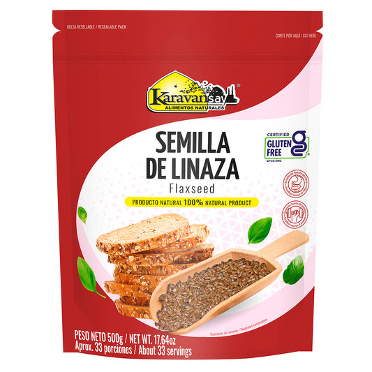 LINAZA SEMILLA DOY  PACK KARAVANSAY 500 GR