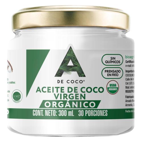 ACEITE DE COCO VIRGEN ORGANICO ADECOCO X 300ML