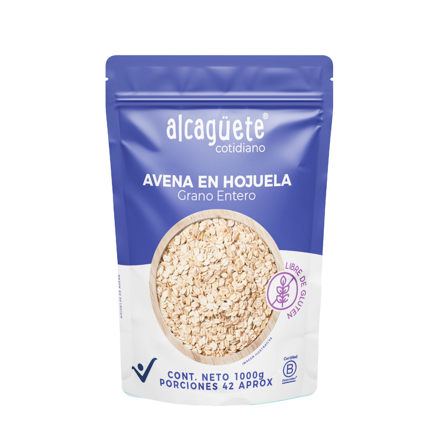 AVENA  EN HOJUELAS ALCAGUETE X 1000 GRS