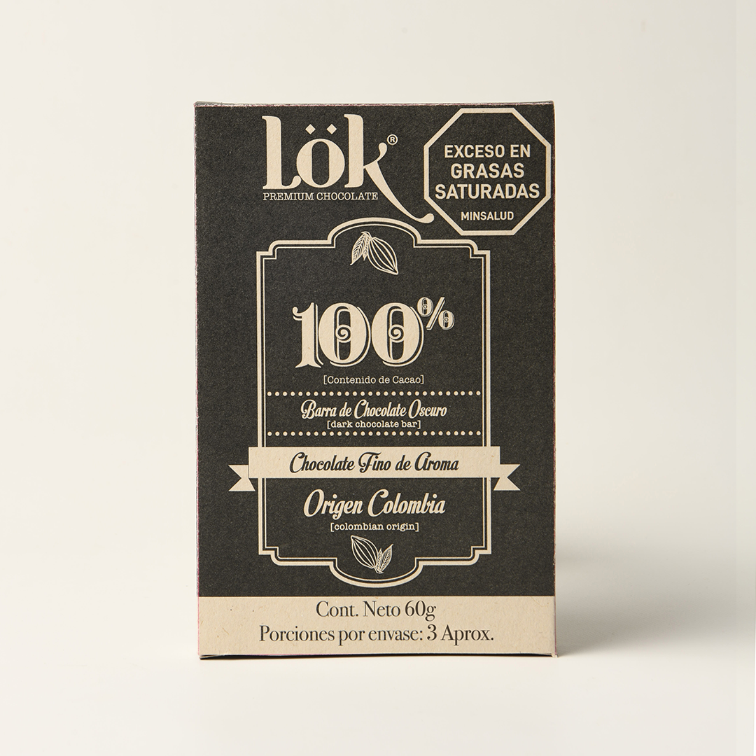 CHOCOLATE LOK 100% ORIGEN COLOMBIA