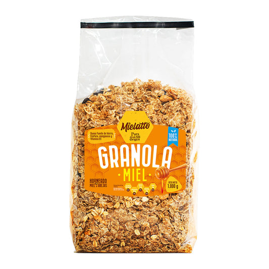 GRANOLA MIEL BOLSA MIELATTO 500 GR