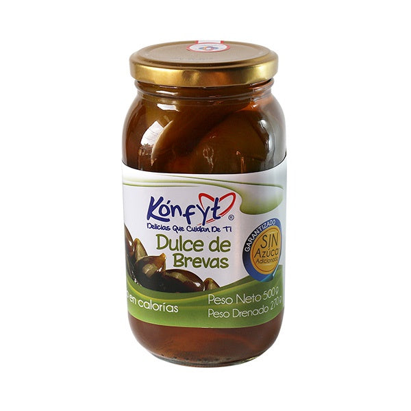 KONFIT DULCE DE BREVAS SIN AZUCAR x 250 g