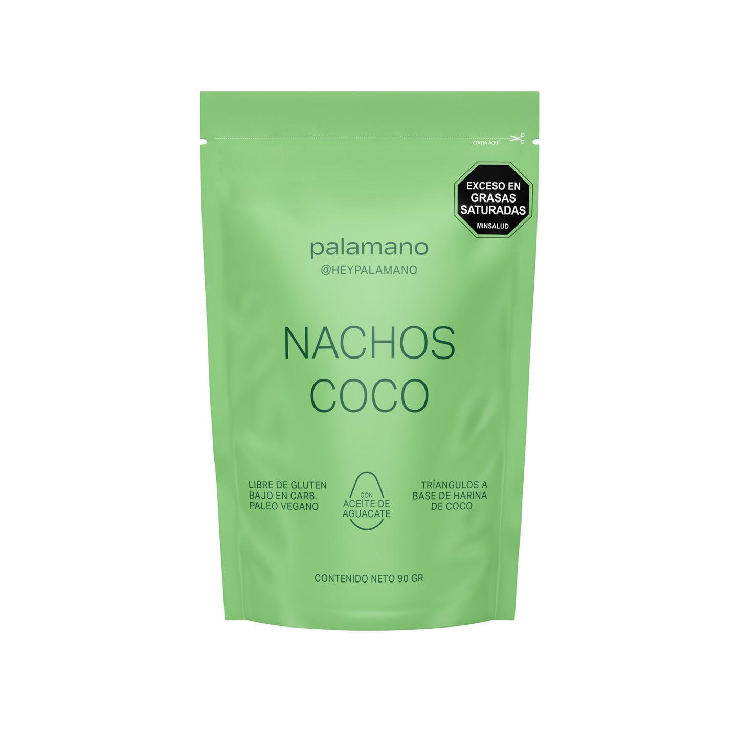 NACHOS COCO PALOMANO X 90 GRS