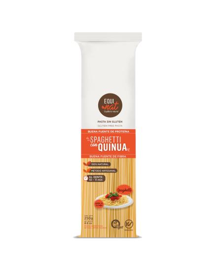 PASTA CON QUINUA SPAGUETTI  (EQUINAT) 250 GR