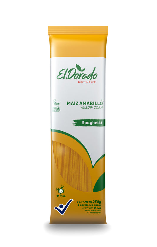 PASTA DE MAIZ SPAGUETTI (EL DORADO) 250 GR