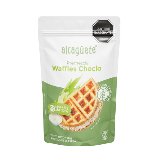 PREMEZCLA WAFFLE CHOCLO ALCAGUETE X 400 GRS