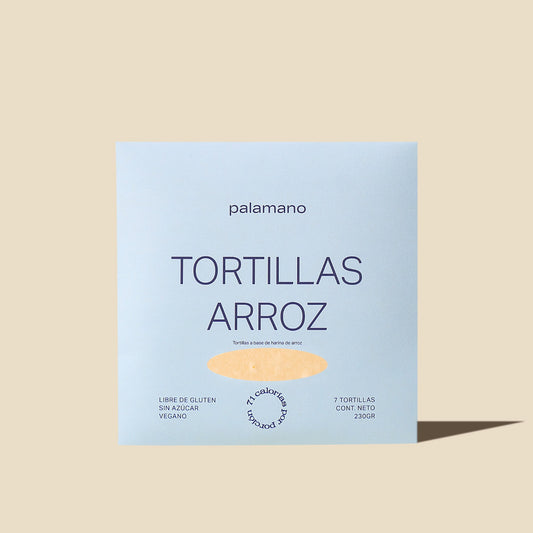 TORTILLAS ARROZ PALOMANO X 230 GRS