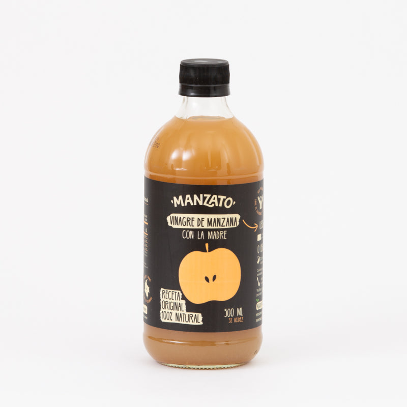 VINAGRE DE MANZANA (MANZATO) 500 ML