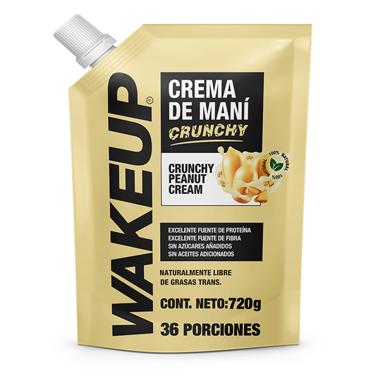 WAKEUP CREMA DE MANI CRUNCHY 720 GR DOY PACK