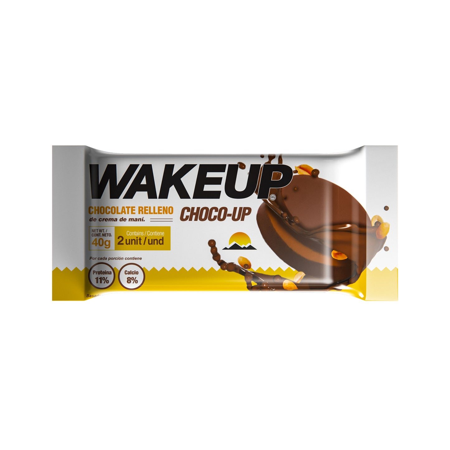 WAKEUP CHOCO UP NATURAL 40 GR